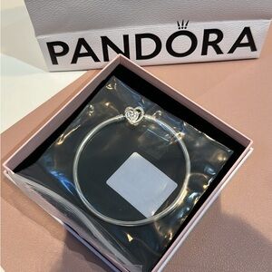 Brand new Pandora heart clasp bracelet! Sterling silver